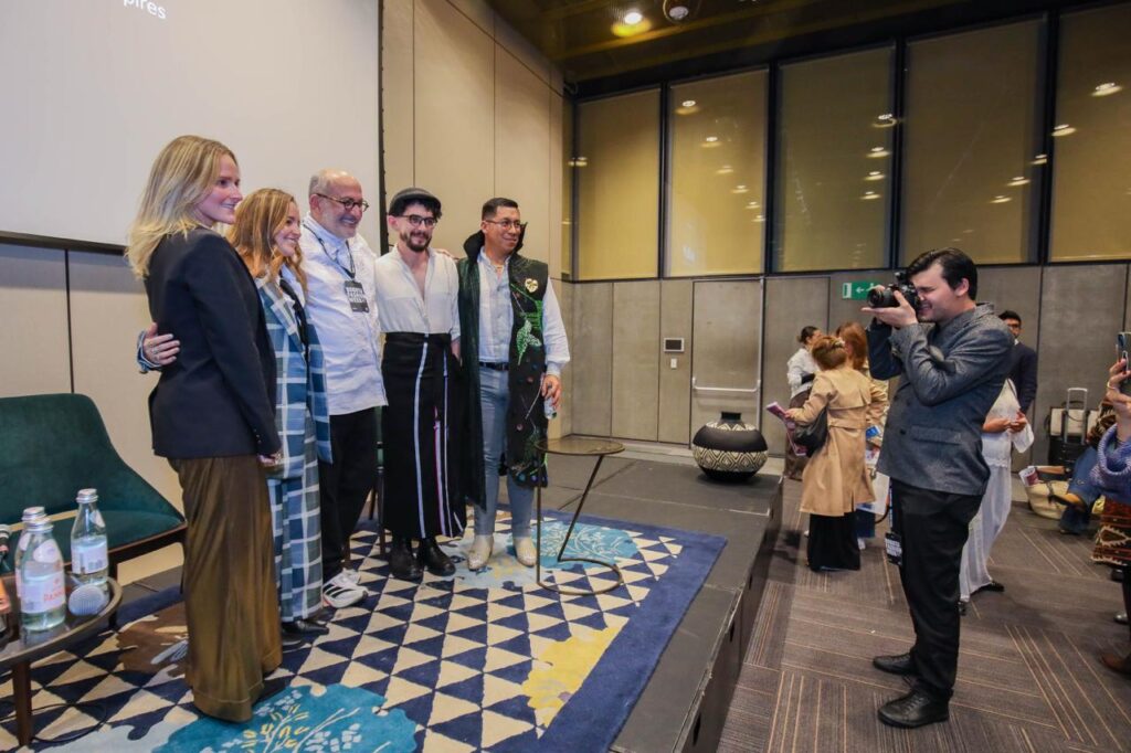 Moments from the conversation at Bogotá Fashion Week 2026.
