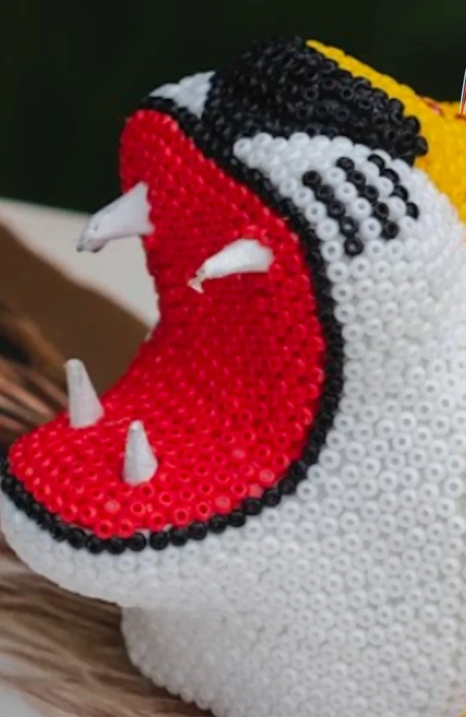 Papier Mâché & Seed Beads
